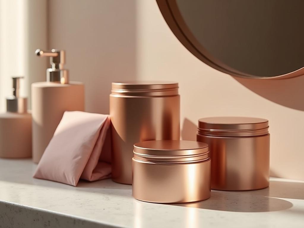 mauve container with pillow